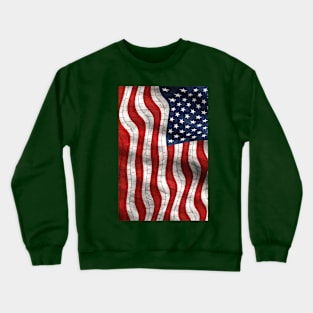 American Flag Crewneck Sweatshirt